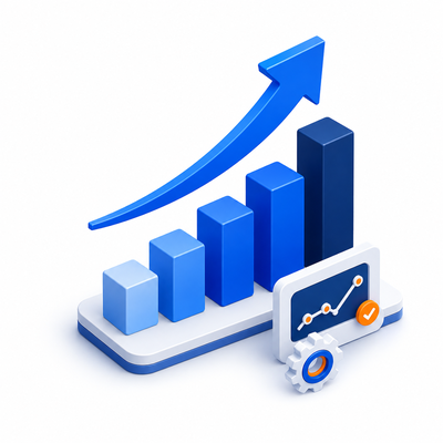 مهندسون يراجعون بيانات الإنتاج المباشرة على أرضية المصنع